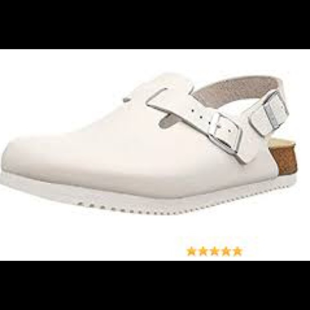 Birkenstock Closed Toe Leather Clogs